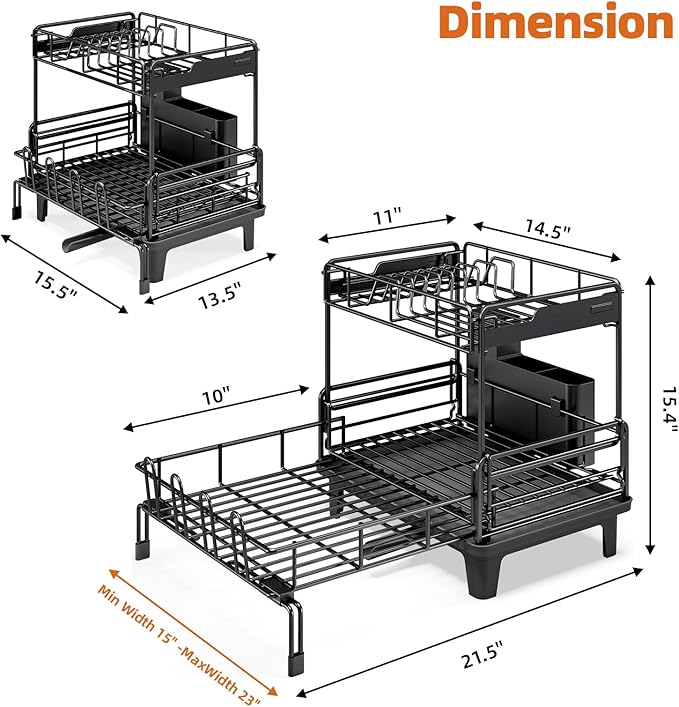 Urackify Dish Drying Rack - Image 8