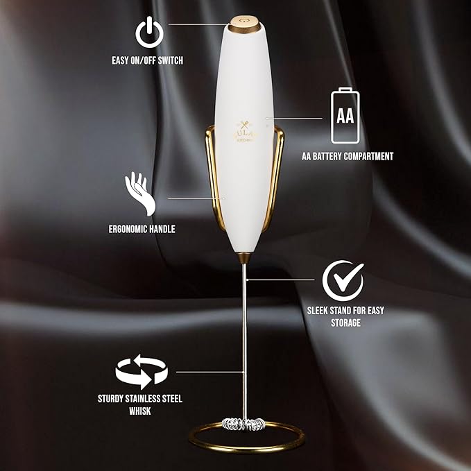 Zulay Kitchen Executive Series Luxury Gift Milk Frother - Image 3