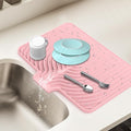 Dish Drying Mat for Kitchen Counter, by JACZZO