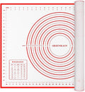 Silicone Pastry Mat Extra Thick Large Non Stick Baking Supplies Kitchen Counter by GREENRAIN