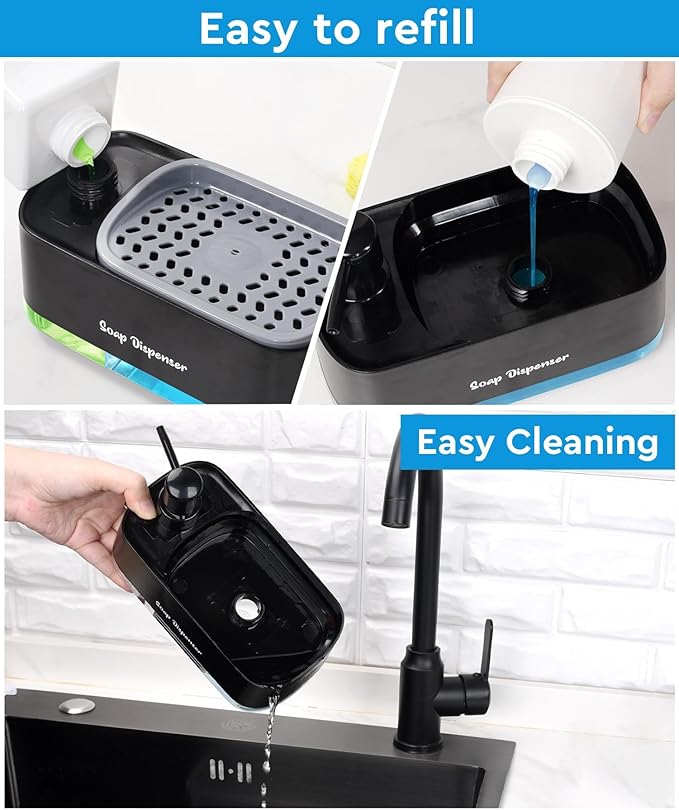 5-in-1 Kitchen Soap Dispenser Set - Image 4