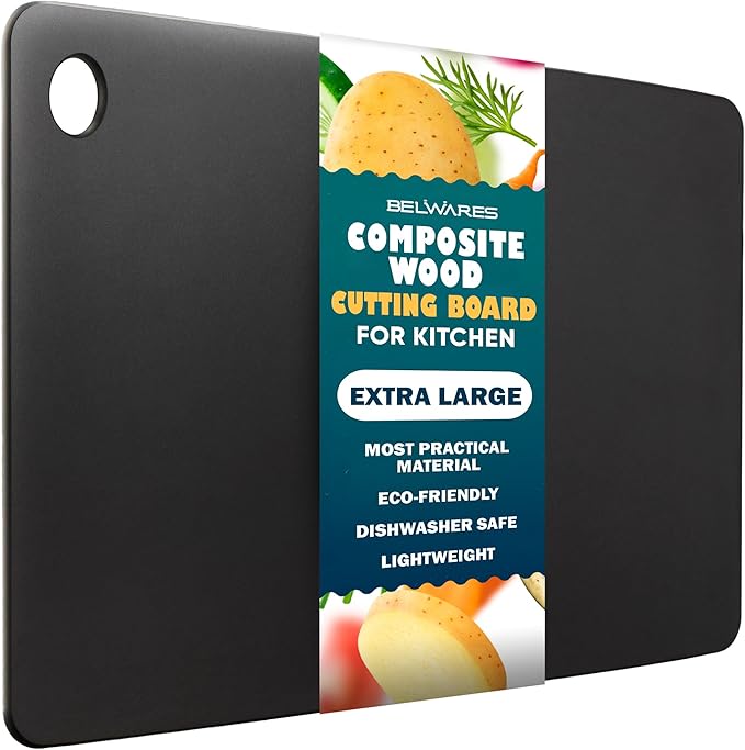 Dishwasher Safe Cutting Boards for Kitchen by Belwares