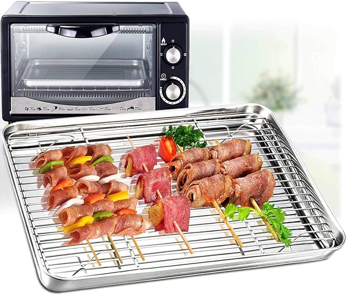 TeamFar Toaster Oven Pan Tray - Image 3
