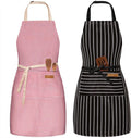 BeLuyi 2 Pack Adjustable Bib Apron by BELUYI