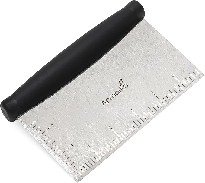 Stainless Steel Metal Griddle Scraper Chopper by Anmarko