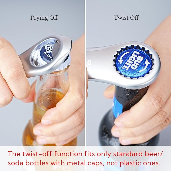 KITCHENDAO Magnetic Beer Bottle Opener - Image 3
