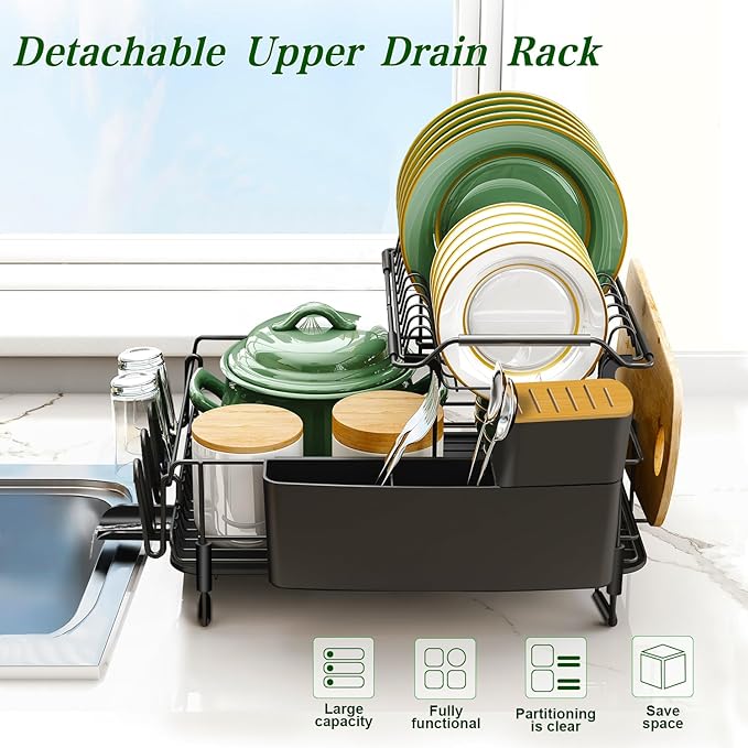 Runnatal 2-Tier Dish Drying Rack - Image 7
