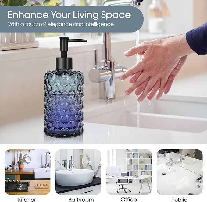 Topsky Glass Soap Dispenser - Image 5