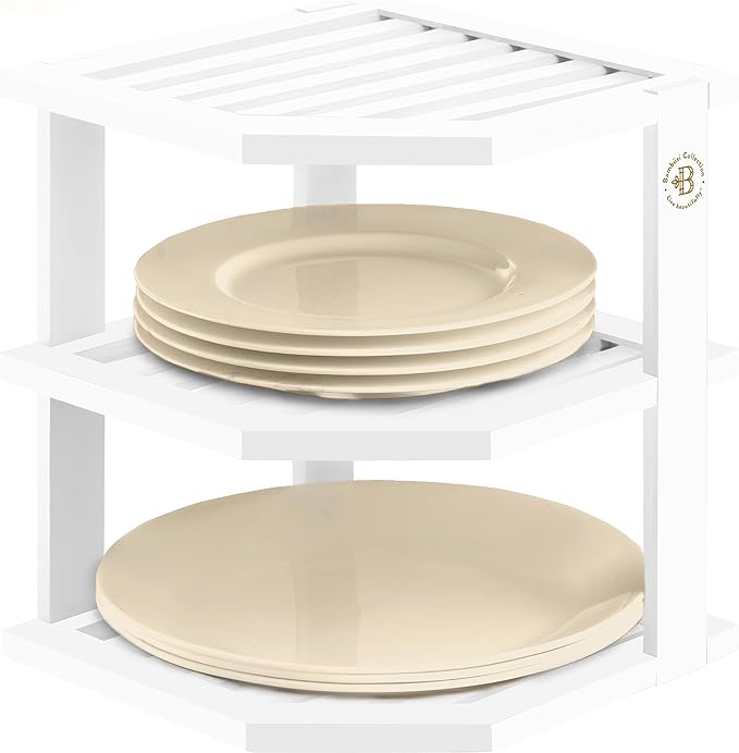 Bambüsi Plate Organizer for Cabinet by Bamb%C3%BCsi