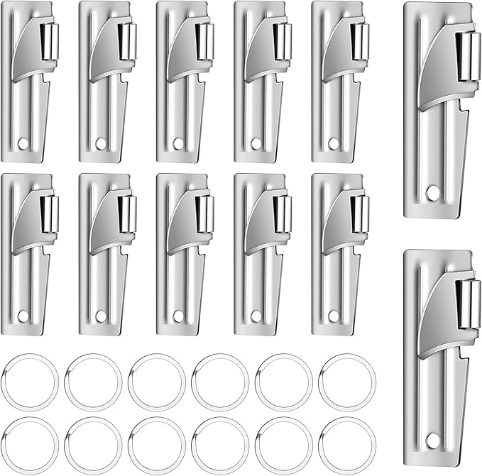 12 Pieces Military Style Can Openers by Anglecai