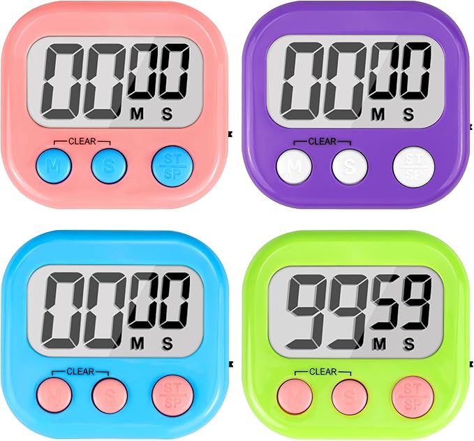 Digital Timer for Kids Teacher Supplies Classroom Timer for Study Learning by AOUVES