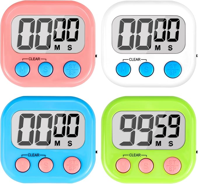 Digital Timer for Kids Teacher Supplies Classroom Timer for Study Learning by AOUVES