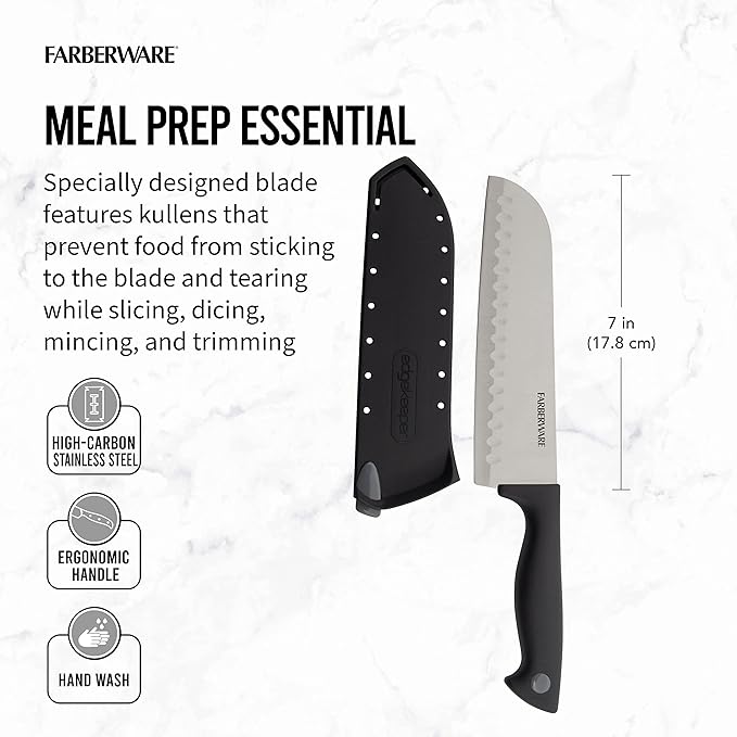 Farberware Edgekeeper 7-Inch Santoku Knife - Image 3