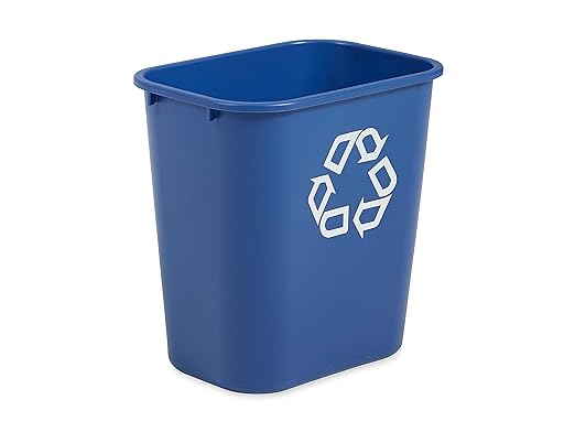 Rubbermaid Commercial Products Deskside Recycling Can, 7-Gallon/28-Quart - Image 3