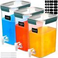 Mumufy 3 Set Plastic Drink Dispensers by Mumufy
