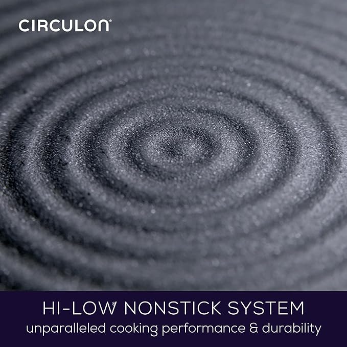 Circulon Symmetry Hard Anodized Nonstick Induction Frying Pan Twin Pack - Image 8