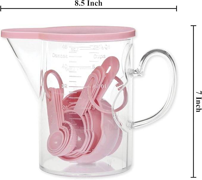 Measuring Cups and Measuring Spoons Set of 10 Pieces, Supreme Housewares - Image 2