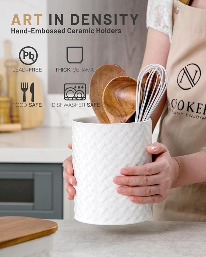Nucookery 6.4'' Utensil Holder - Image 3