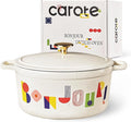 CAROTE 5QT Cast Iron Dutch Oven Pot by CAROTE
