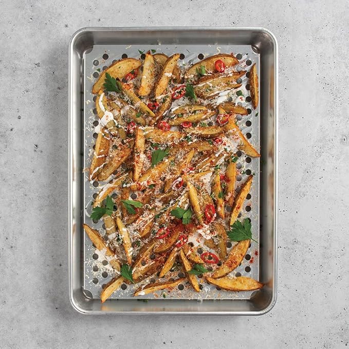 Nordic Ware Naturals High Sided Half Sheet Pan - Image 6