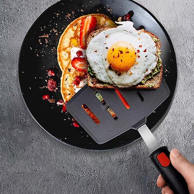 Silicone Spatula Set Turner, 600°F Heat Resistant Kitchen Cooking Utensils Set - Image 6