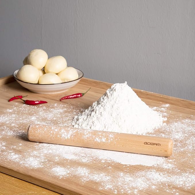 GOBAM Wood Rolling Pin, Large - Image 5