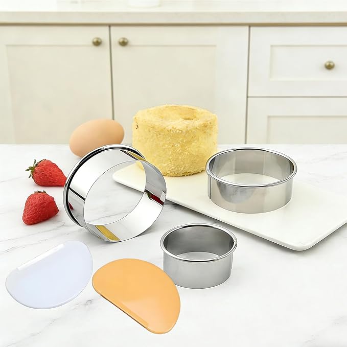 8pc Round & Circle Cookie Cutter Set - Image 2