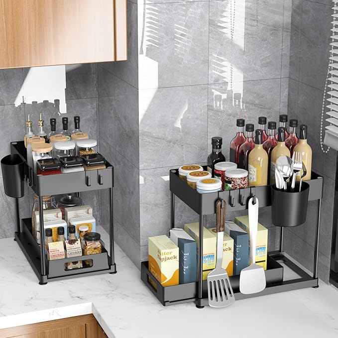 2 Pack Under Sink Organizer - Image 5