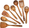 Teak Wooden Spoons for Cooking by BOKALAKA