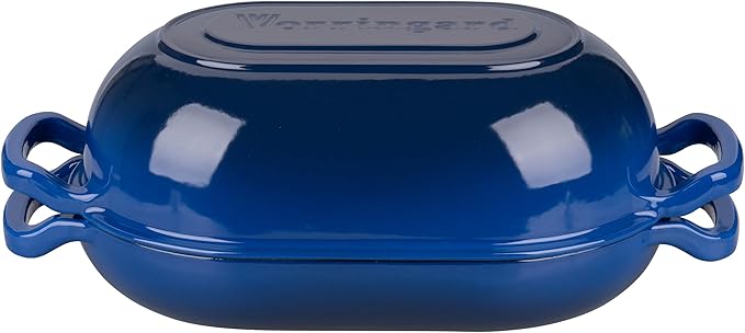 VORRINGARD Enameled Cast Iron Sourdough Bread Oven, Dutch Oven, Loaf Cast Iron - Image 7