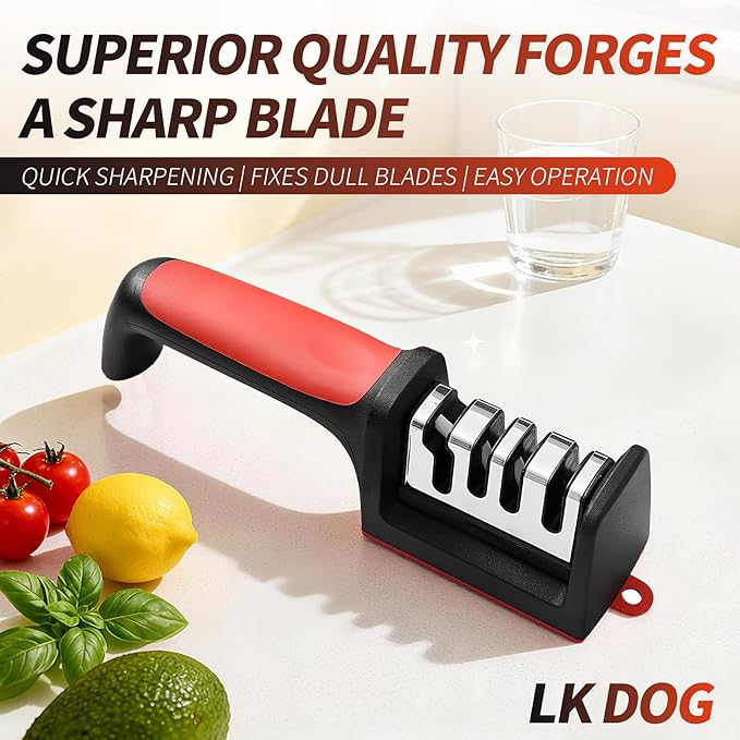4-in-1 Kitchen Knife Sharpener, Scissor Sharpening - Image 9