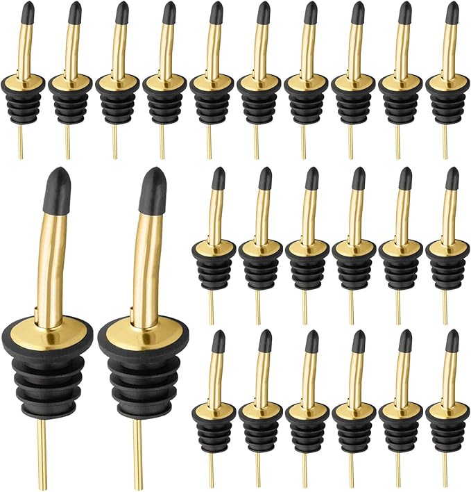 Pafusen 24 Pack Liquor Bottle Pourers, Liquor Pour Spout - Image 2