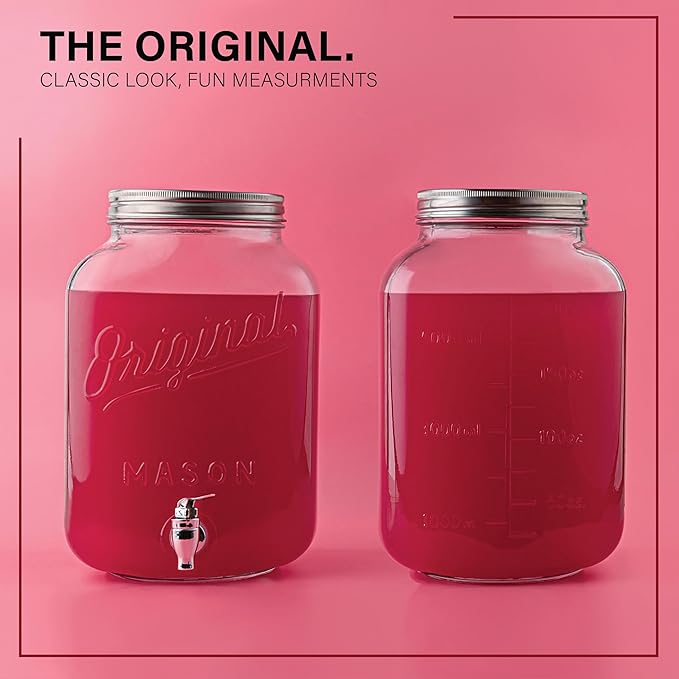 2 GALLON Glass Drink Dispensers - Image 4
