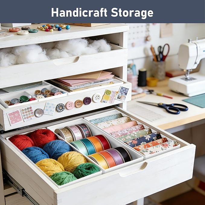 DIMJ Drawer Organizer Clothes- 26 Pack Baby Dresser Organizer - Image 6