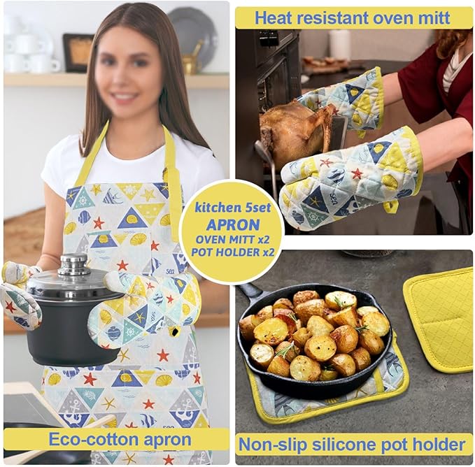 Alselo Oven Mitts and Pot Holders - Image 2