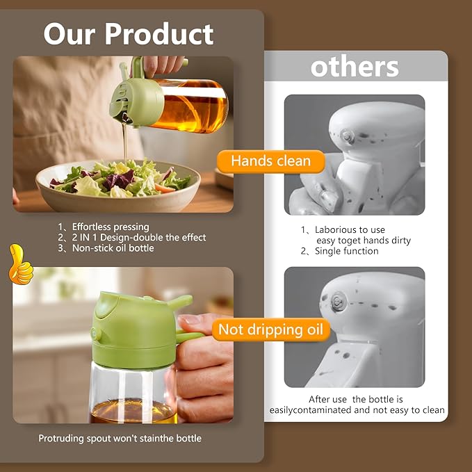 SWEET VIEW 2PCS Olive Oil Sprayer - Image 6