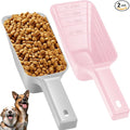 2 Cup Dog Food Scoop, Plastic Pet Food Scoop by Aosnare
