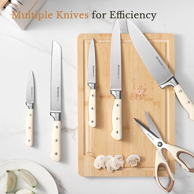 Knife Set, Astercook Kitchen Knife Set - Image 7