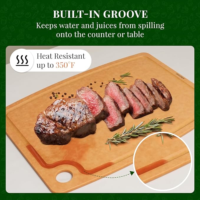 Kikcoin Wood Cutting Board, Cutting Boards - Image 5