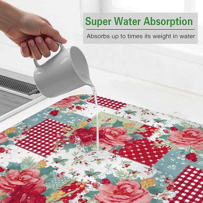 Dish Drying Mat Drainer Pads - Image 2