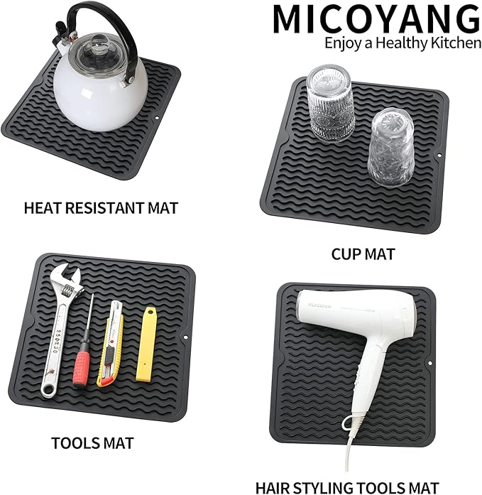 MicoYang Silicone Dish Drying Mat - Image 3