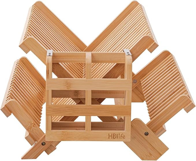 HBlife Bamboo Dish Drying Rack by HBlife