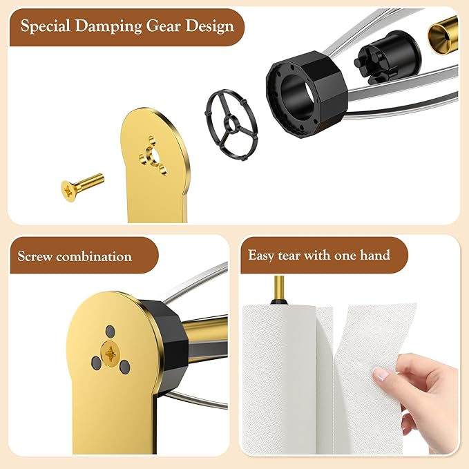 Paper Towel Holder Under Cabinet - Image 4