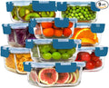 HOMBERKING Glass Food Storage Containers by HOMBERKING