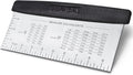 HULISEN Large Bench Scraper for Baking, 10 inch Dough Pastry Scraper by HULISEN