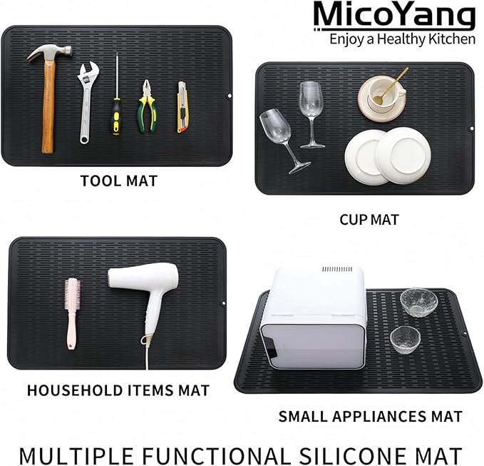 MicoYang Silicone Dish Drying Mat - Image 4