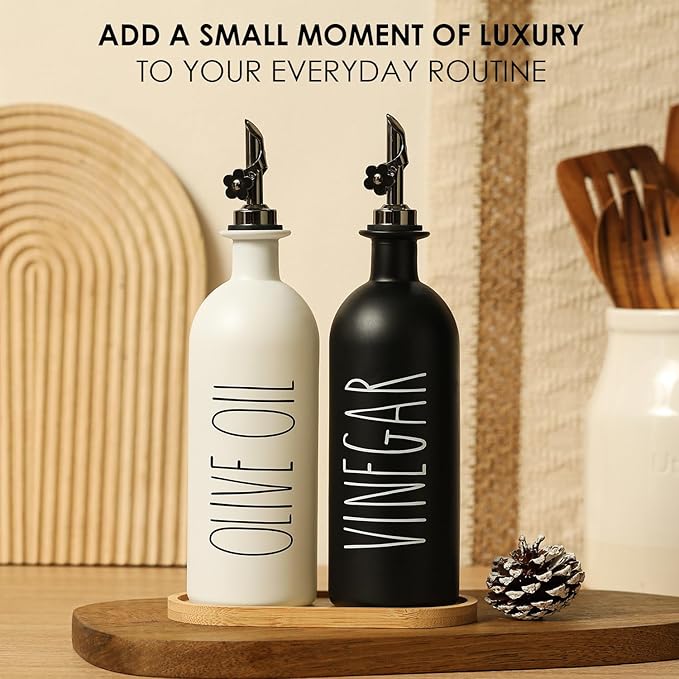 HOMCDALY 16oz Olive Oil Dispenser Bottles - Image 7