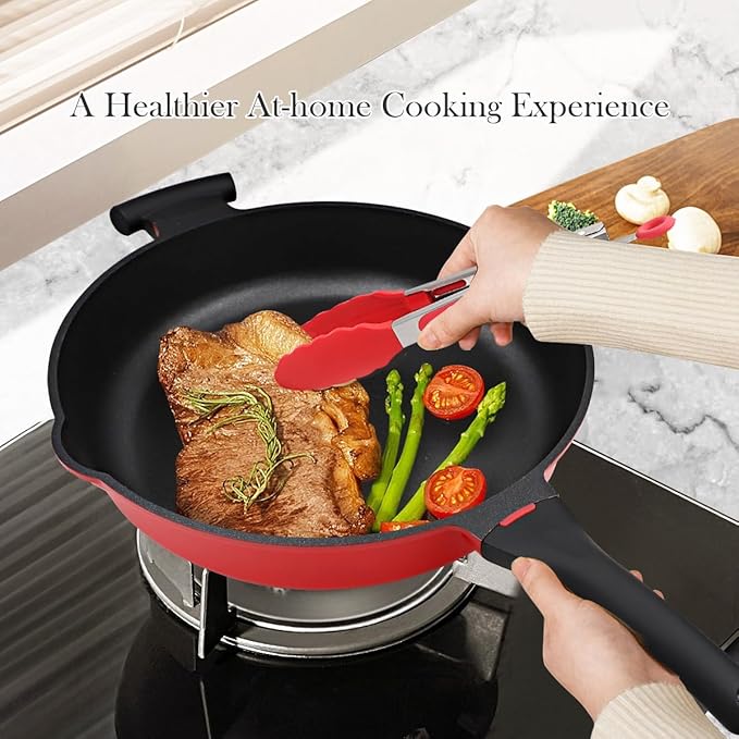 AIKENBBKK Frying Pan Skillet Nonstick - Image 4