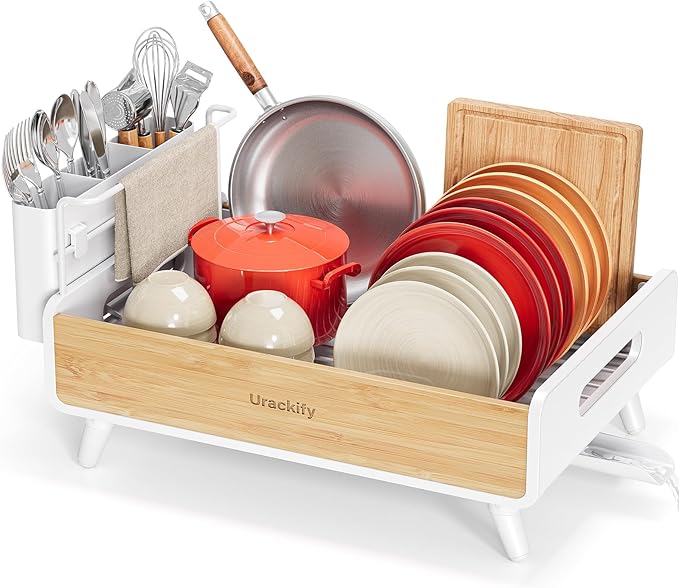 Urackify Dish Drying Rack for Kitchen Counter by Urackify