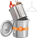 ROVSUN 36QT Stainless Steel Seafood Boil Pot by ROVSUN